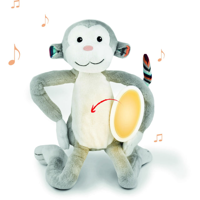 Zazu Grey Max The Monkey Nightlight