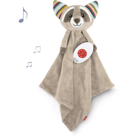 Zazu Brown Robin The Racoon Comforter With Sound