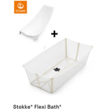 Stokke® Sandy Beige Flexi Bath® X-Large + Newborn Sæt Bundle
