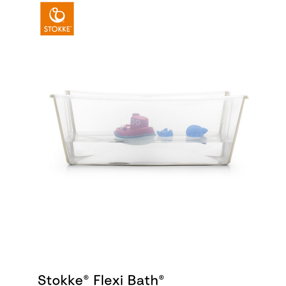 Stokke® Sandy Beige Flexi Bath® X-Large + Newborn Sæt Bundle