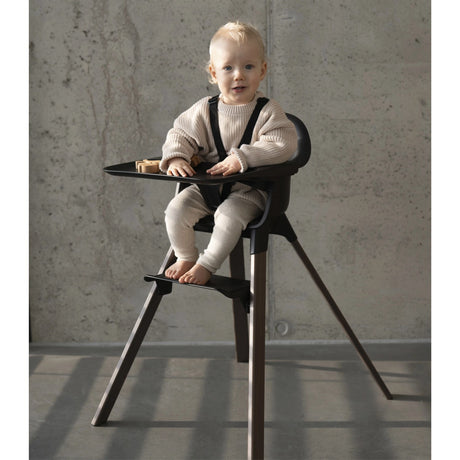 Stokke® Clikk™ Highchair Black / Warm Brown