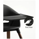 Stokke® Clikk™ Highchair Black / Warm Brown