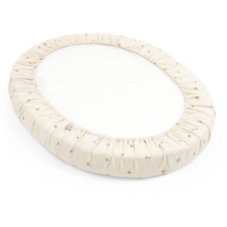 Stokke® Sleepi™ Mini Formsyet SheetFlower Ecru