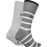 Tommy Hilfiger Black Th Kids Strømpe 2P Breton Stripe