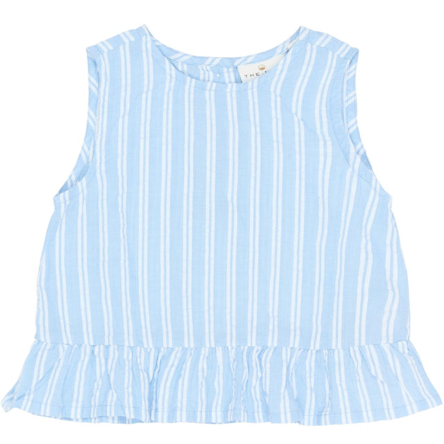 THE NEW Siblings Forever Blue Striped Tnstsiri S_L Top