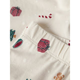 Name It Jule Nattøj sæt Whitecap Gray Xmas AOP