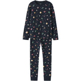 Name It Jule Nattøj sæt Navy Blazer Xmas AOP