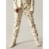 Name It Jule Nattøj sæt Whitecap Gray Xmas AOP