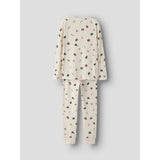 Name It Jule Nattøj sæt Whitecap Gray Xmas AOP