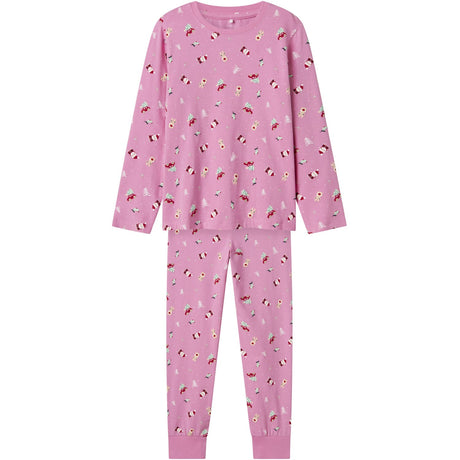 Name It Jule Pyjamas Christmas Elements Fuchsia Pink