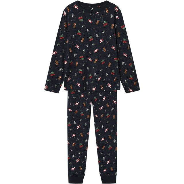 Name It Dark Sapphire Christmas Elements Vismas Pyjamas