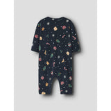 Name It Jule Natdragt Navy Blazer Xmas AOP