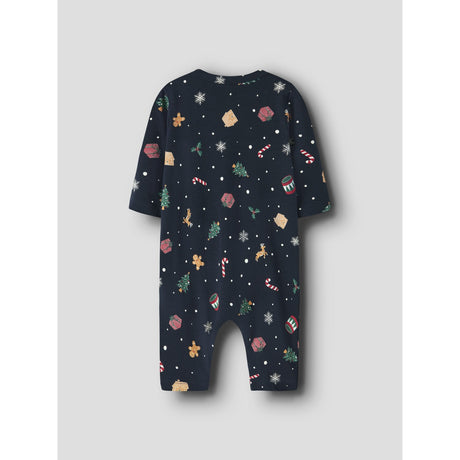 Name It Jule Natdragt Navy Blazer Xmas AOP