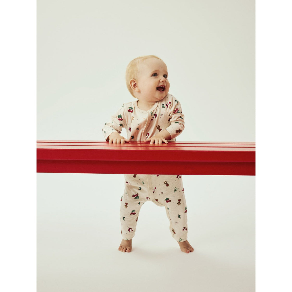 Name It Whitecap Gray Christmas Elements Vismas Natdragt