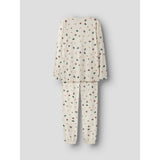 Name It Jule Nattøj sæt Voksen Whitecap Gray Xmas AOP