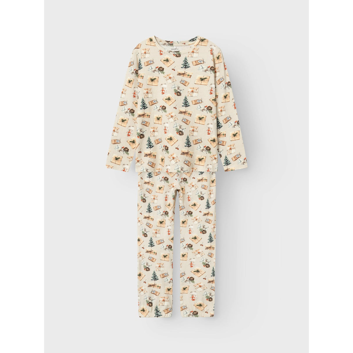 Name It Jule Pyjamas Roccos Peyote Melange (duplikat beholdt ift. ID)