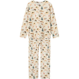Name It Jule Pyjamas Roccos Peyote Melange (duplikat beholdt ift. ID)
