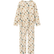 Name It Jule Pyjamas Roccos Peyote Melange (duplikat beholdt ift. ID)