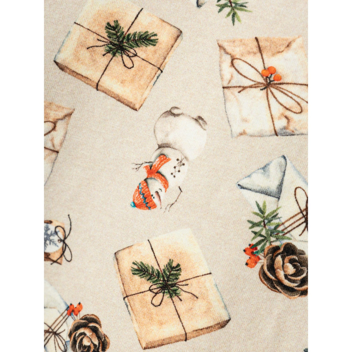 Name It Jule Pyjamas Roccos Peyote Melange (duplikat beholdt ift. ID)