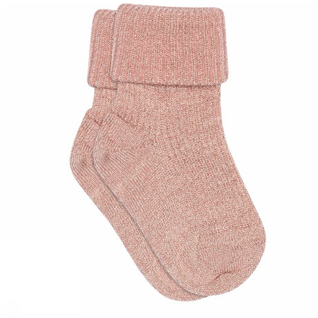 Mp Danmark Silver Pink Ida Glitter Strømper