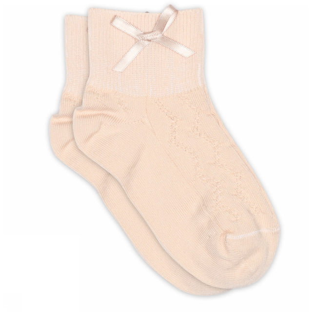 Mp Danmark Pink Champagne Una Short Strømper - Bow