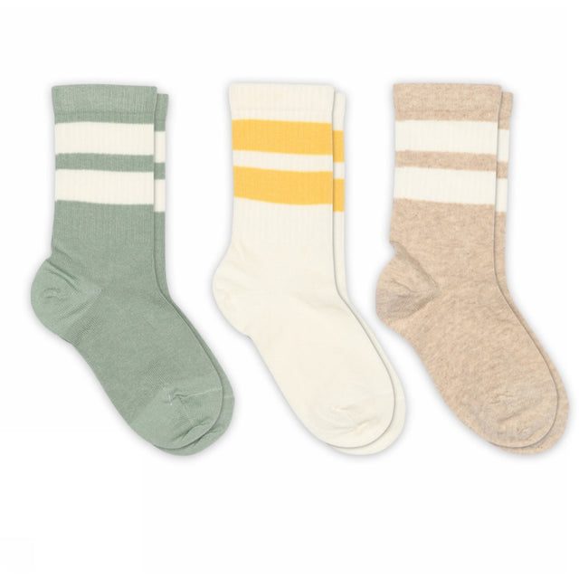 Mp Danmark Granite Green Anker Strømper - 3-pack