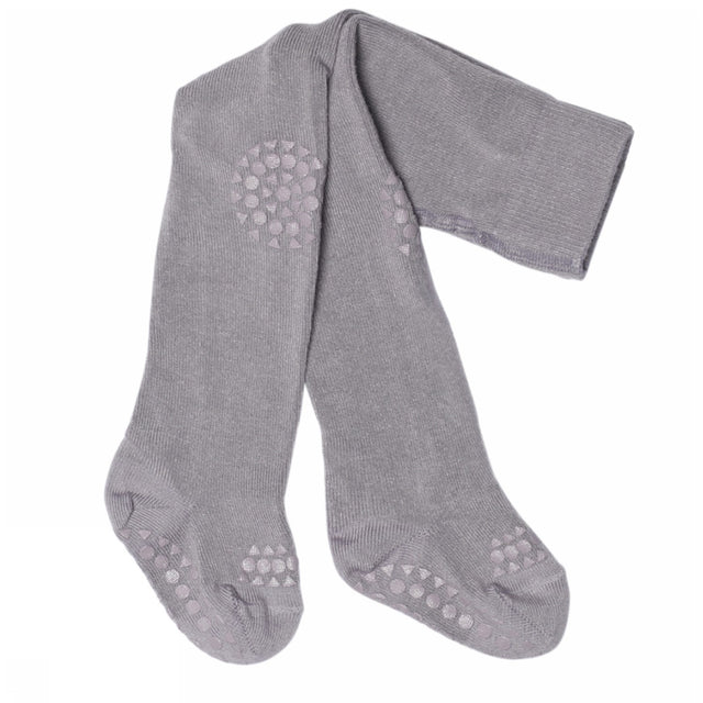 Gobabygo Lavender Gray Crawling Tights- Viscose-bamboo
