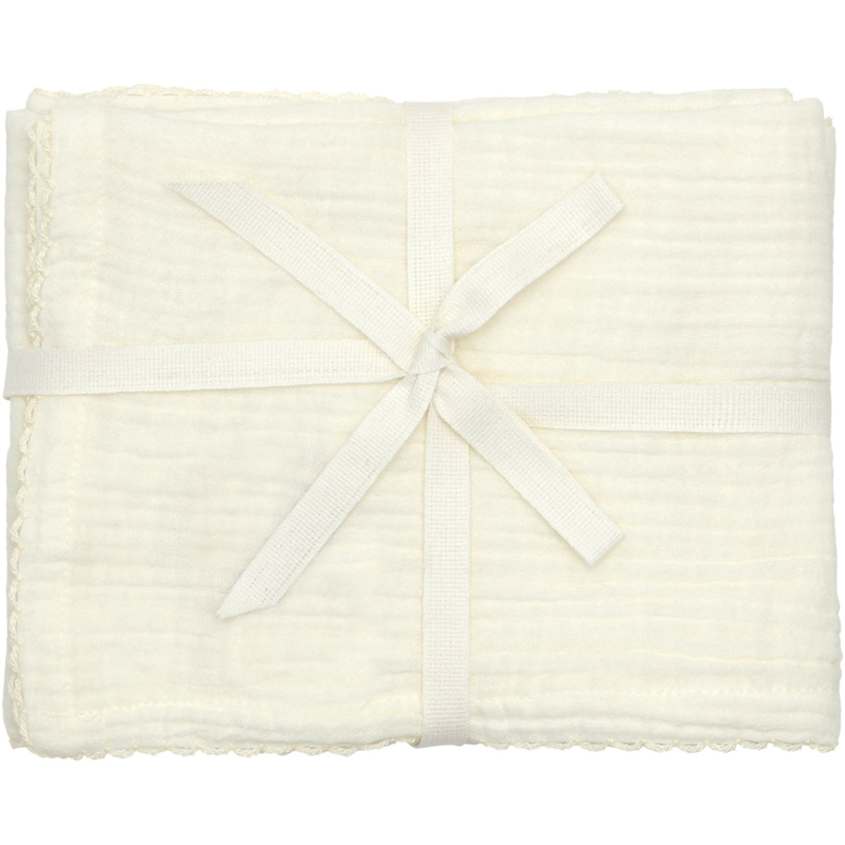 KAS Kopenhagen White Kai Muslin Cloth 2 Pcs.