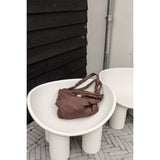 KAS Kopenhagen Brown Kas Multi Purpose Tote Med Fold