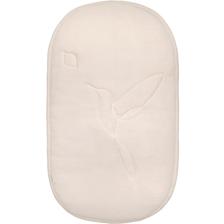 KAS Kopenhagen Cream Hummbird Oval Legetæppe