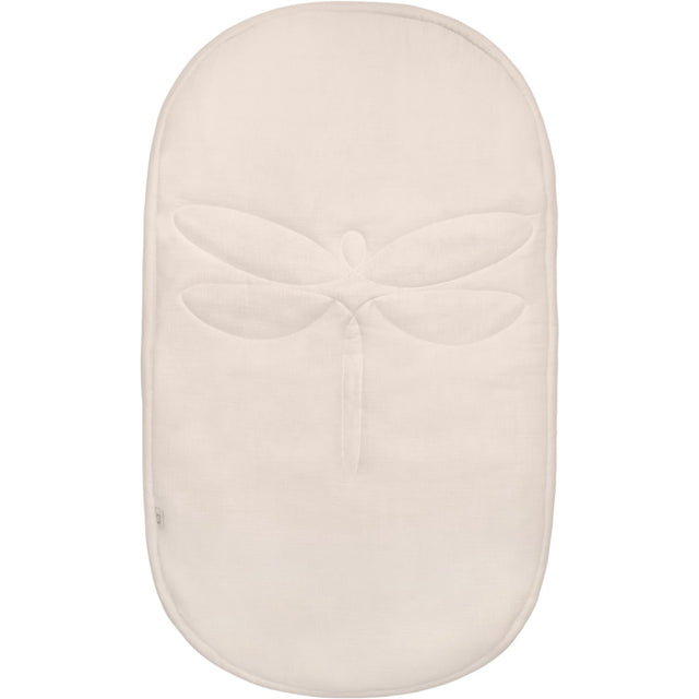 KAS Kopenhagen Cream Dragon Fly Oval Legetæppe