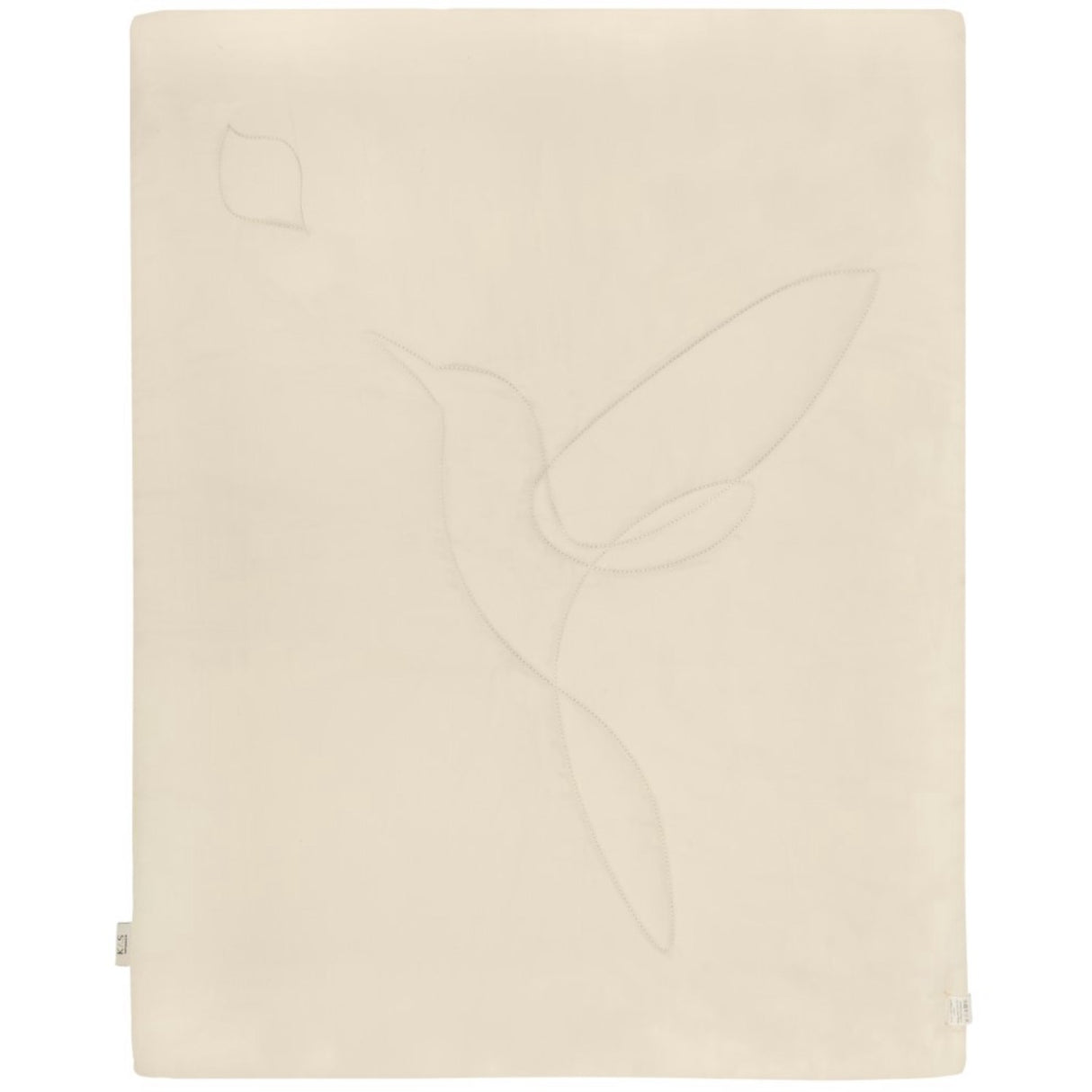 KAS Kopenhagen Beige Bird Tæppe