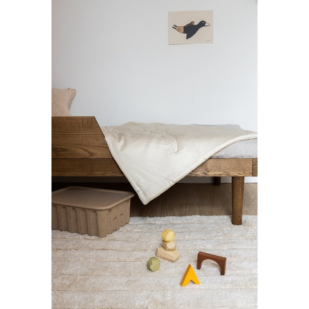 KAS Kopenhagen Beige Dragon Fly Tæppe