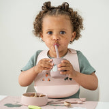 DonebyDeer Tiny Farm Powder Silikone Sugerørskop 2-Pak