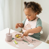 DonebyDeer Tiny Farm Powder Silikone Sugerørskop 2-Pak
