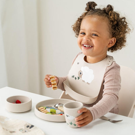 DonebyDeer Tiny Farm Sand Stick&Stay Spisesæt