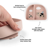 DonebyDeer Tiny Farm Powder Stick&Stay Inddelt Skål