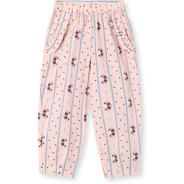 Fliink Chalk Pink Aop Colombe Ruffle Bukser