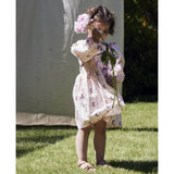 Fliink Chalk Pink Aop Colombe Ls Kjole