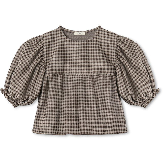Fliink Sandshell / Coffee Bean Ella Bluse