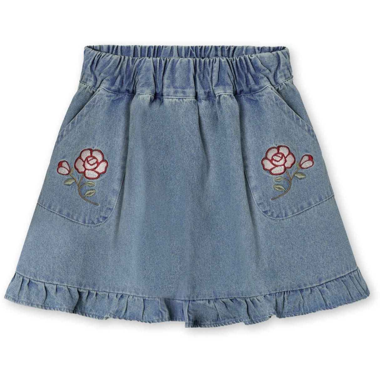 Fliink Medium Denim Blue Don Rose Nederdel