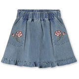 Fliink Medium Denim Blue Don Rose Nederdel