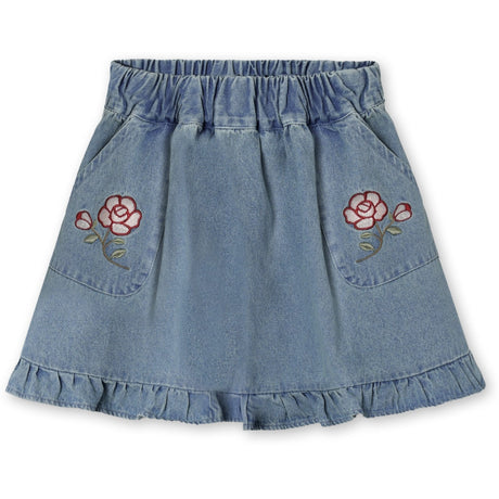 Fliink Medium Denim Blue Don Rose Nederdel