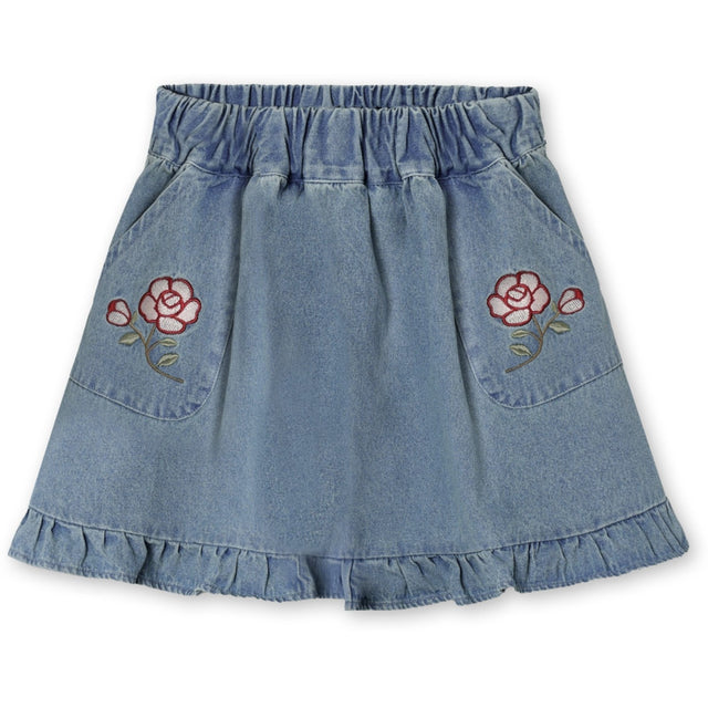 Fliink Medium Denim Blue Don Rose Nederdel