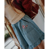 Fliink Medium Denim Blue Don Rose Nederdel