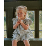 Fliink Aqua Gray Harper Top