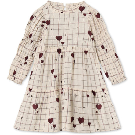 Fliink Sandshell Heart Aop Ilove Kjole