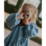 Fliink Medium Denim Blue Helene Ls Bluse