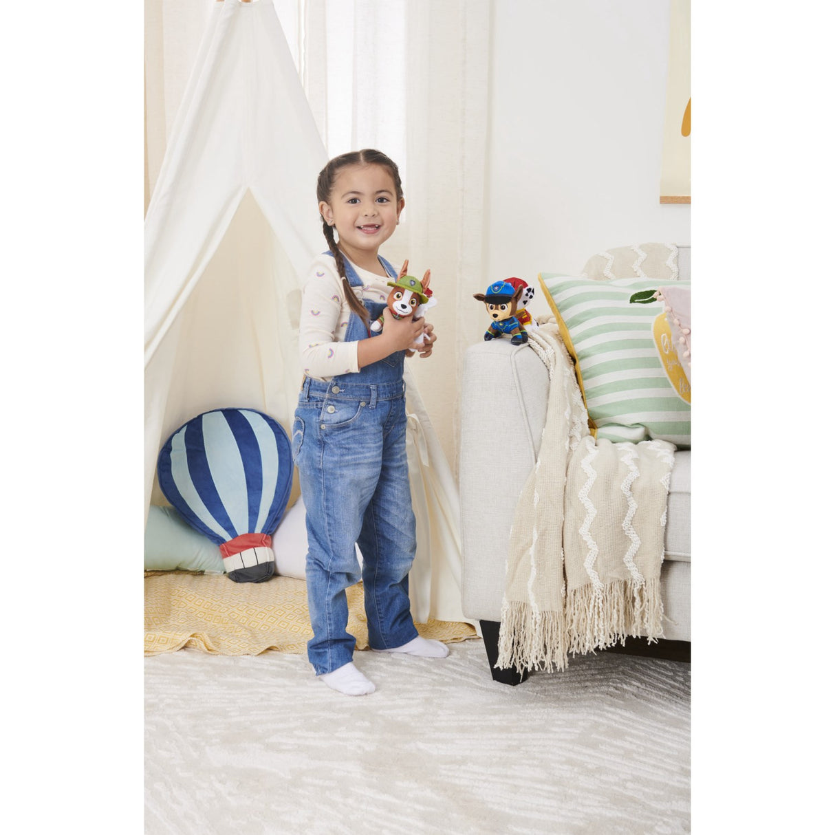 Paw Patrol Plush Mini Bamse 10 cm - Marshall