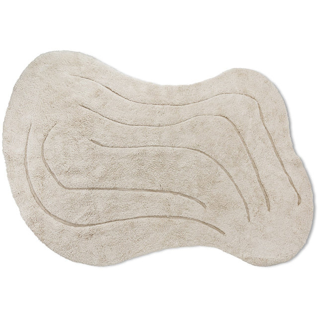 KAS Kopenhagen Natural Waves Rug 120X180